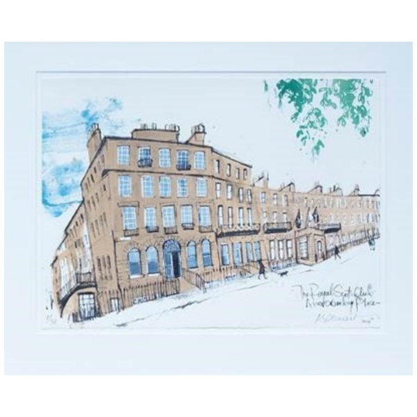 Abercromby Place Screen Print